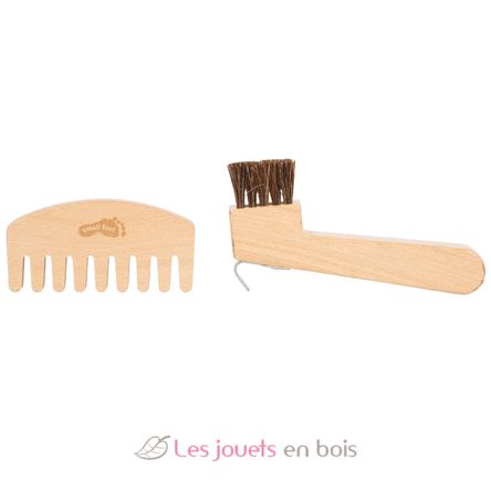 Kit per la cura del cavallo rosso LE12705 Small Foot company 6