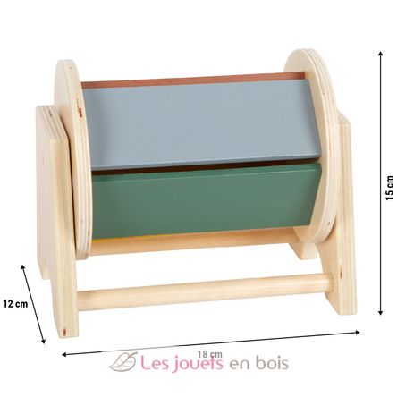 Tamburello girevole Montessori LE12742 Small Foot company 3