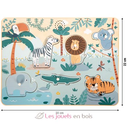 Puzzle sonoro Safari LE12755 Ulysse 4