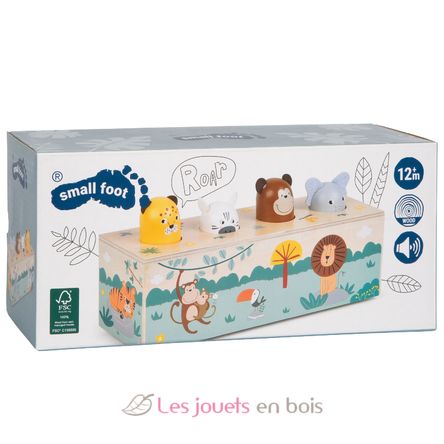 Gioco a pressione con versi degli animali Safari LE12757 Small Foot company 6