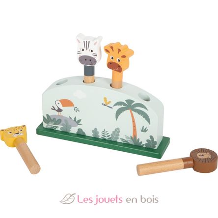 Giocattolo pop-up animali Safari LE12758 Small Foot company 3