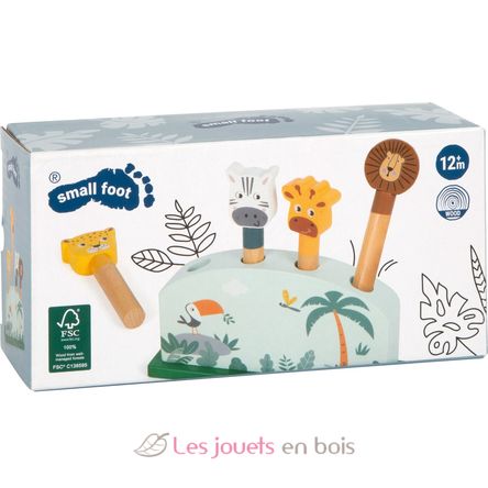 Giocattolo pop-up animali Safari LE12758 Small Foot company 7