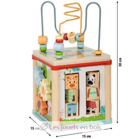 Cubo motricità Jungle Friends LE12765 Small Foot company 7