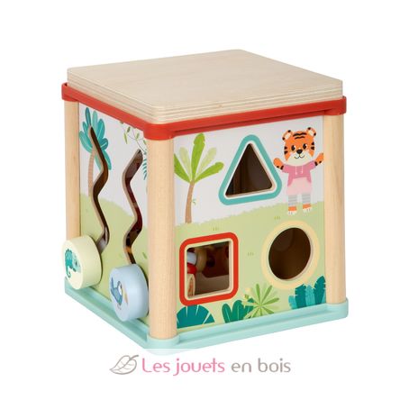 Cubo motricità Jungle Friends LE12765 Small Foot company 8