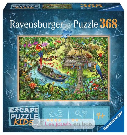 Puzzle di fuga per bambini - Safari RAV129348 Ravensburger 1