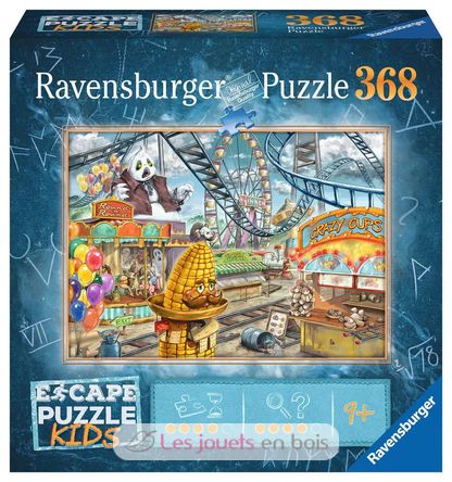 Puzzle di fuga per bambini - Parco divertimenti RAV129362 Ravensburger 1