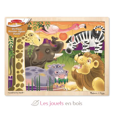 Puzzle delle pianure africane MD12937 Melissa & Doug 3