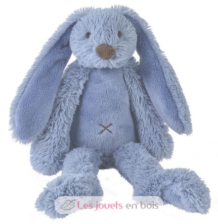 Peluche Lapin Richie bleu 38 cm HH132100 Happy Horse 1