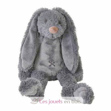 Peluche Lapin Richie gris 28 cm HH132384 Happy Horse 1