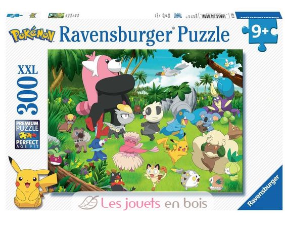 Puzzle Pokémon selvatici 300 pezzi XXL RAV132454 Ravensburger 1