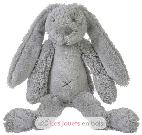 Peluche Lapin Richie gris clair 28 cm HH132634 Happy Horse 1