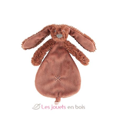 Doudou Lapin Richie Rusty 25 cm HH133022 Happy Horse 1