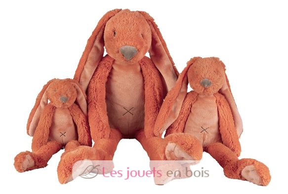 Peluche coniglietto Richie arancione 38 cm HH-133550 Happy Horse 2