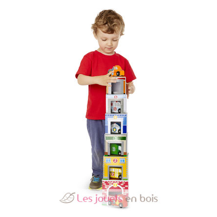 Edifici e veicoli da smistare e accatastare MD13576 Melissa & Doug 3