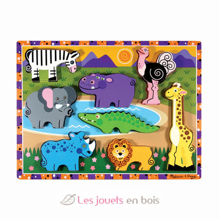 Puzzle a pezzi Safari MD13722 Melissa & Doug 1