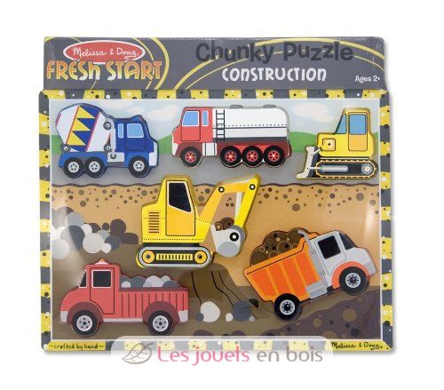 Puzzle Motori di costruzione MD-13726 Melissa & Doug 2