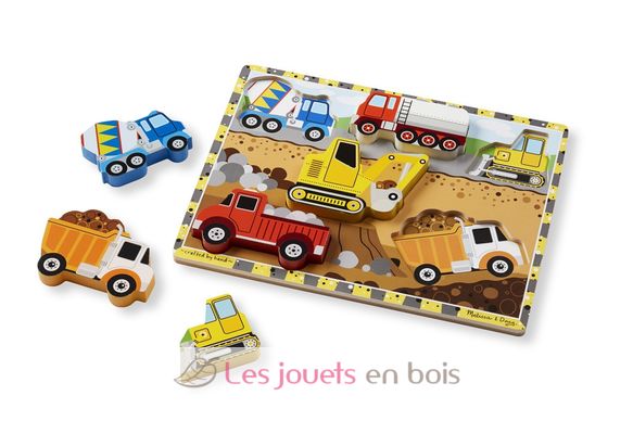 Puzzle Motori di costruzione MD-13726 Melissa & Doug 3