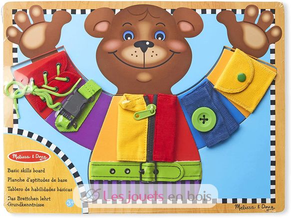 Apprendimento, abbottonatura, allacciatura, chiusura M&D13784-4031 Melissa & Doug 1