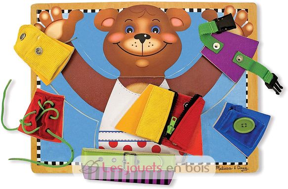 Apprendimento, abbottonatura, allacciatura, chiusura M&D13784-4031 Melissa & Doug 2