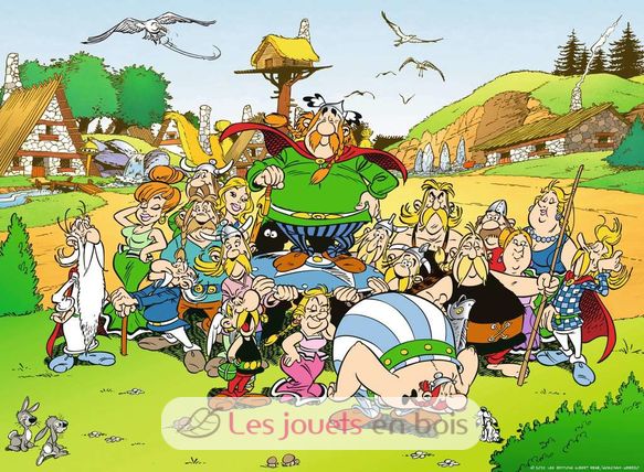 Puzzle del villaggio di Asterix 500 pezzi RAV141975 Ravensburger 2