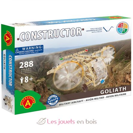 Costruttore Goliath - Avion militaire AT-1432 Alexander Toys 2