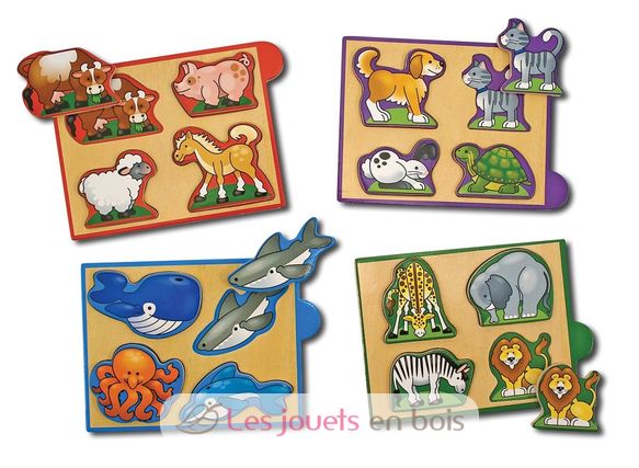 Set di mini-puzzle - Animali MD-14790 Melissa & Doug 2