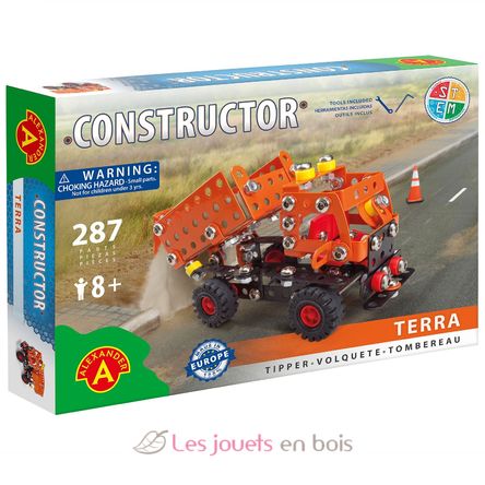 Costruttore Terra - Autocarro con cassone ribaltabile AT-1490 Alexander Toys 2