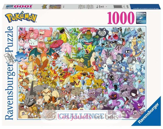 Puzzle Pokemon 1000 pezzi RAV15166 Ravensburger 1