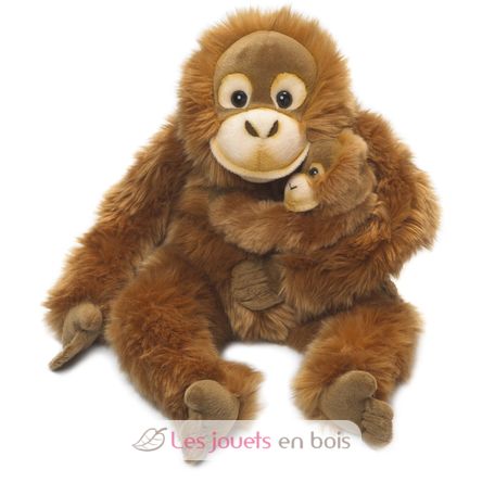 Peluche Orangutan con bambino 25 cm WWF-15191007 WWF 1
