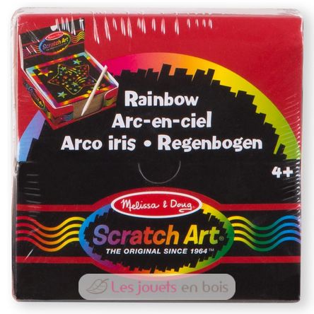 Scratch Art® Rainbow Mini Notes Box MD-15945 Melissa & Doug 2