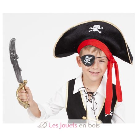 Costume de pirata per bambini, 5-8 anni R159896 Rubies 2