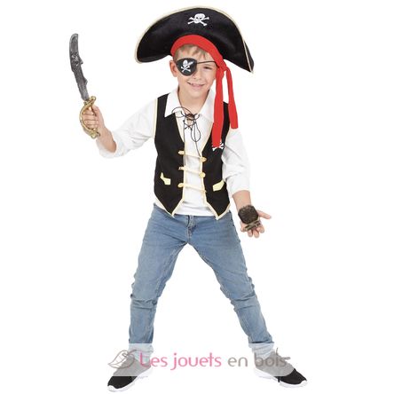 Costume de pirata per bambini, 5-8 anni R159896 Rubies 1
