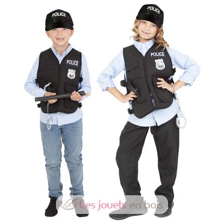 Costume de polizia per bambini, 5-8 anni R159899 Rubies 1