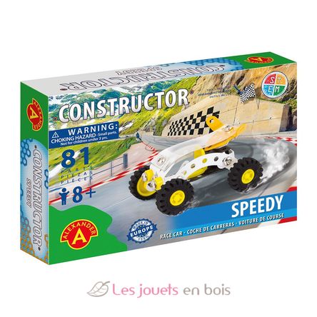 Constructor Speedy - Voiture de Course AT-1605 Alexander Toys 2