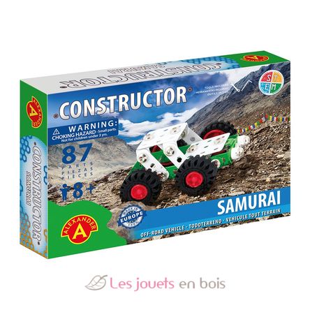 Constructor Samurai - Veicolo fuoristrada AT-1606 Alexander Toys 2