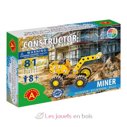 Costruttore Minatore - Escavatore AT-1610 Alexander Toys 2