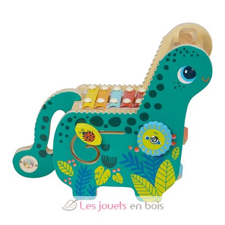 Diego Dinosauro musicale in legno MT162650 Manhattan Toy 4