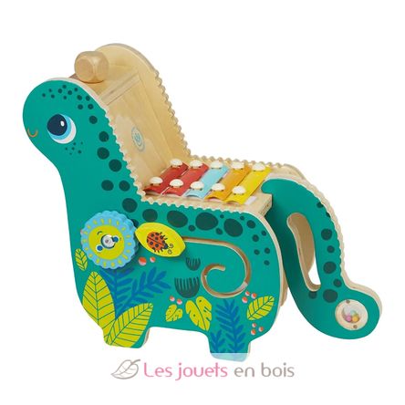 Diego Dinosauro musicale in legno MT162650 Manhattan Toy 3