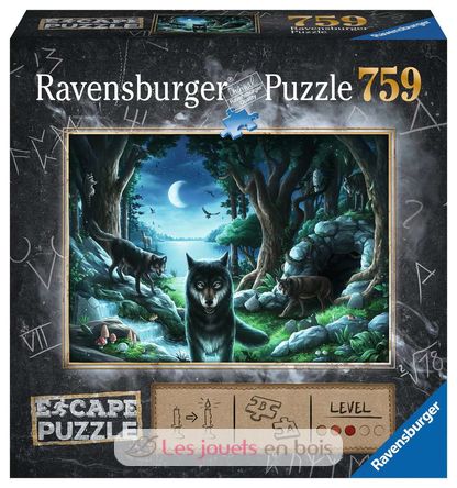 Puzzle di fuga - Storie di lupi RAV164349 Ravensburger 1