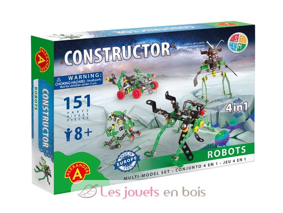 Robot Builder 4 in 1 AT-1648 Alexander Toys 1