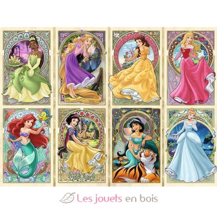 Puzzle Disney Princesses Art 1000 pezzi RAV-16504 Ravensburger 2