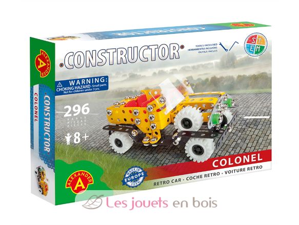 Constructor Colonel - Auto retrò AT-1653 Alexander Toys 1