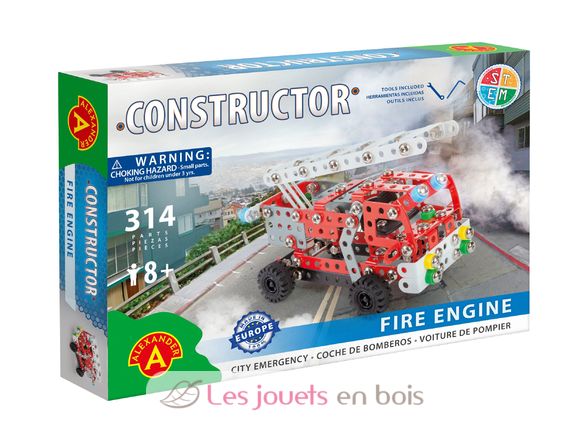 Costruttore di autopompe - Camion dei pompieri AT-1656 Alexander Toys 1
