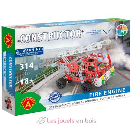 Costruttore di autopompe - Camion dei pompieri AT-1656 Alexander Toys 2