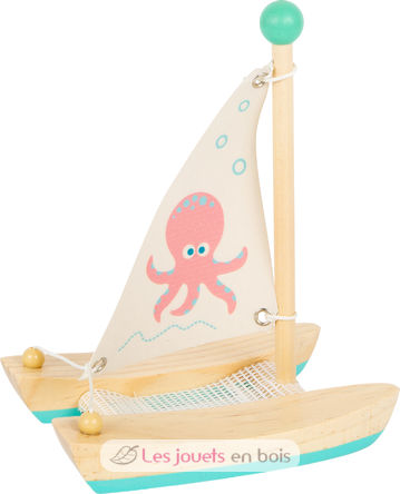 Giocattolo acquatico Octopus Catamaran LE11656 Small foot company 4
