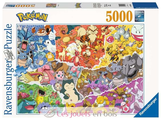 Puzzle Pokémon Allstars 5000 pezzi RAV168453 Ravensburger 1