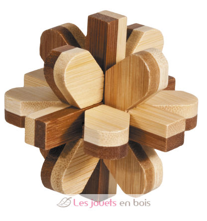 Palla di neve con puzzle di bambù RG-17162 Fridolin 1
