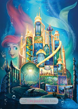 Puzzle Ariel Disney Castles 1000 pezzi RAV-17337 Ravensburger 2