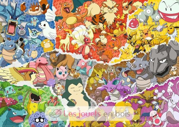 Puzzle L'avventura Pokémon 1000 pezzi RAV-17577 Ravensburger 2