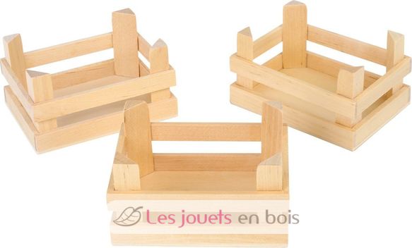 Set di 3 piccole scatole di legno LE-1808 Small foot company 1